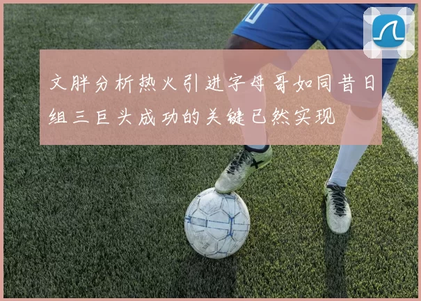 文胖分析热火引进字母哥如同昔日组三巨头成功的关键已然实现